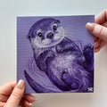 Kunstdruck Otter